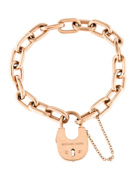 michael kors lock bracelet